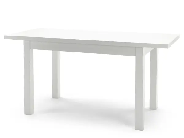 MERSO HD stół biały proste nogi, laminat